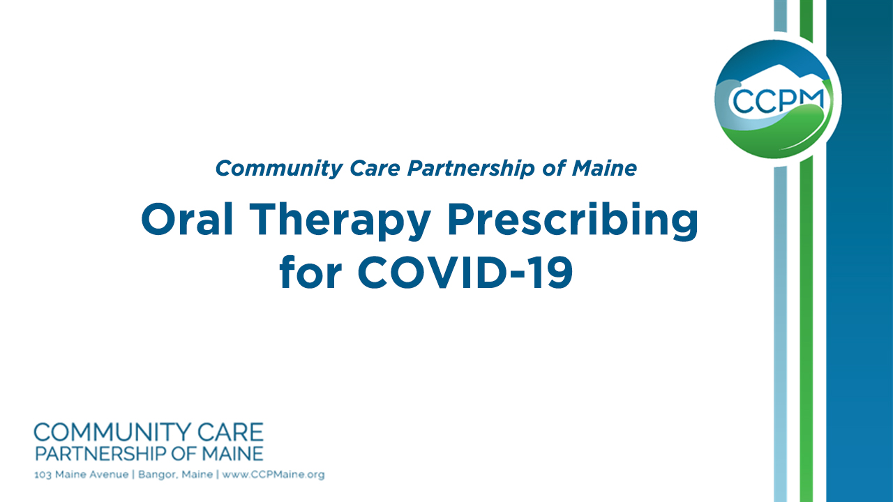 Protected: Oral Therapy Prescribing for COVID-19